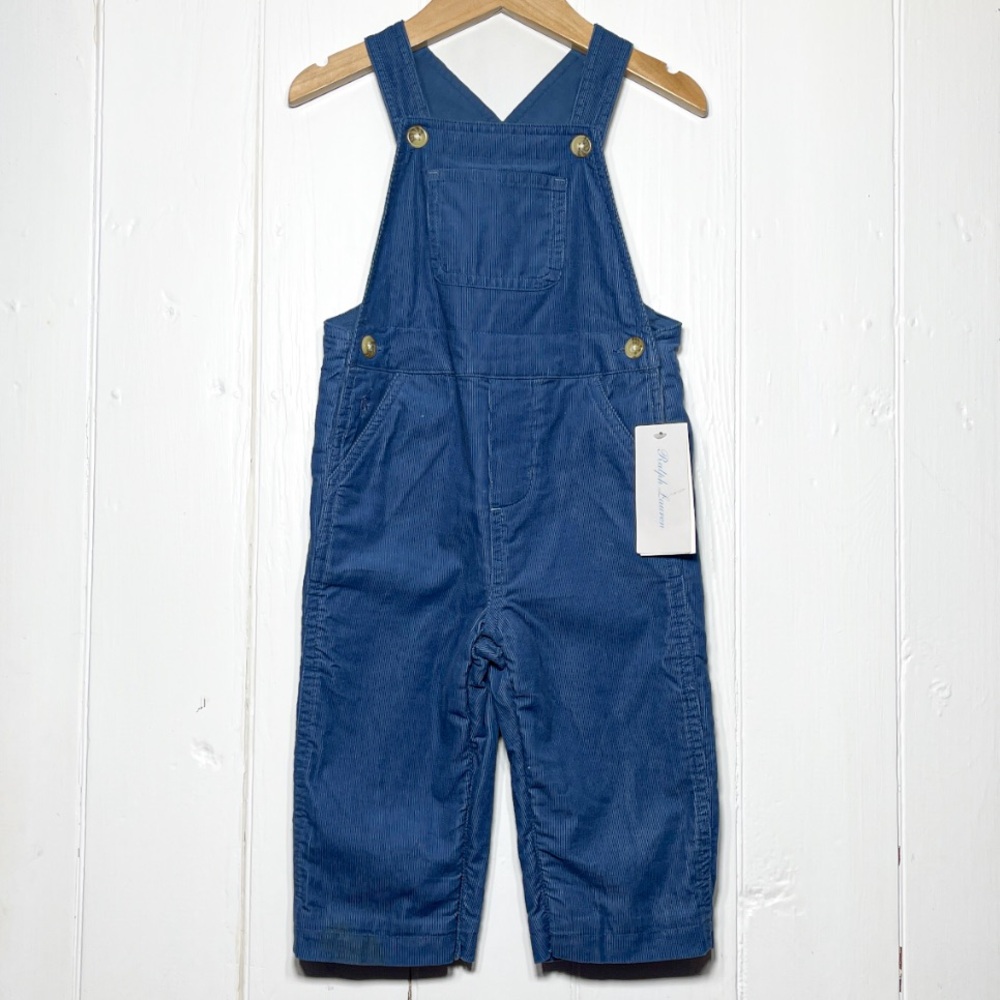 RALPH LAUREN NWT Classic Corduroy Overalls